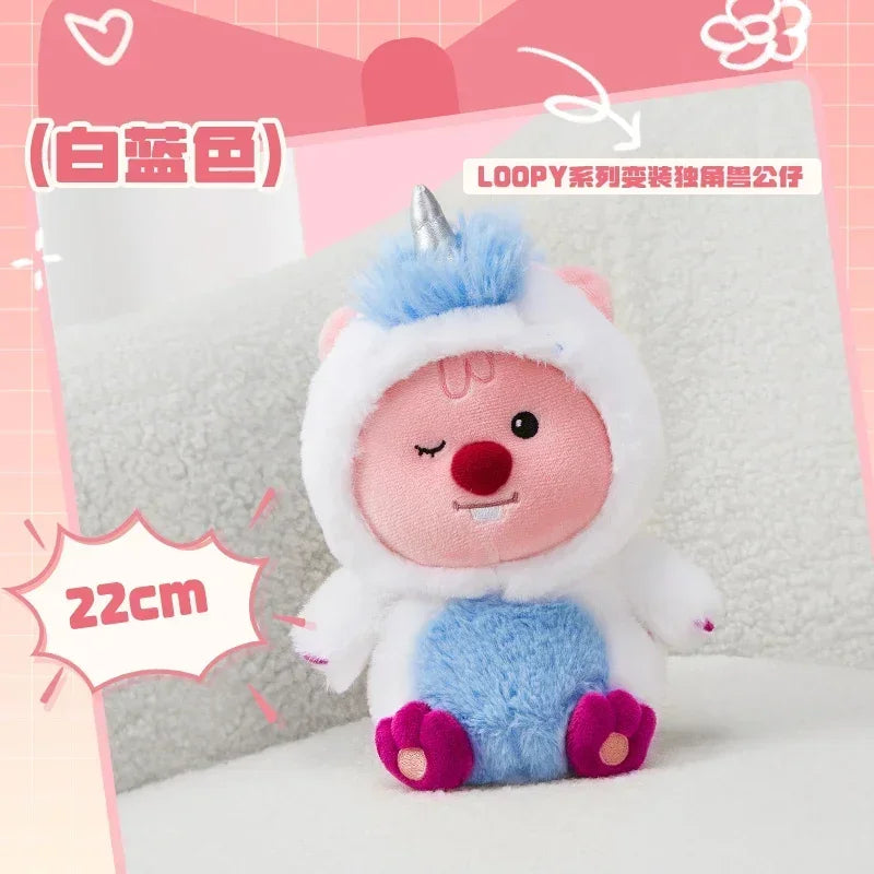 MINISO  LOOPY Series Doll Toys Children's Love Plush Doll Surprise Holiday Anniversary Room Decorations Pendant Ornament Gift
