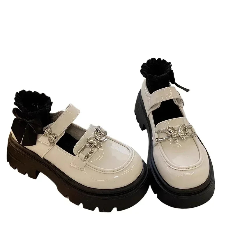 2024 Children Leather Shoes for Girls Autumn New Fashion Princess Soft Bottom Comfortable Casual Anti-slippery Versatile Shoes