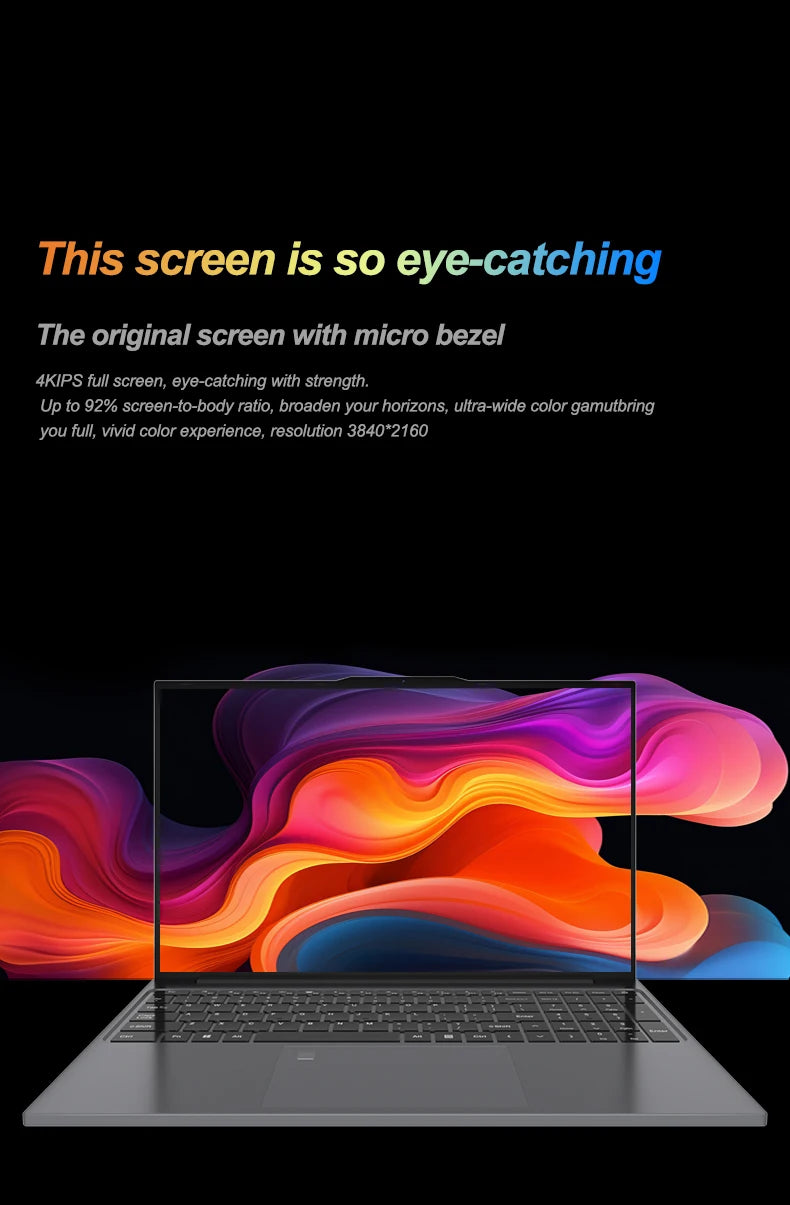 Xiaman 15.6" Intel Core i3 6100U Laptop Computer Windows 11 Pro 16GB RAM 512GB 1TB SSD Portable Notebook PC Office Study Laptops