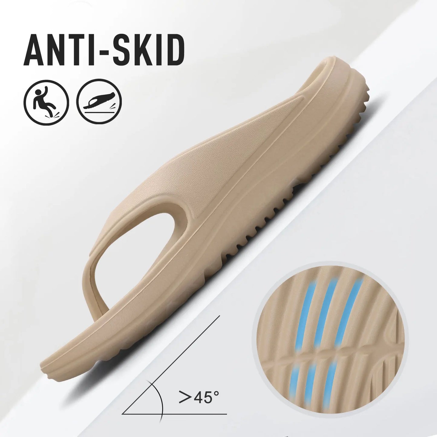 Smile Pop Orthopedic Women's Flip-flops Summer Sandals for Women Soft Summer Beach Shoes New Arch Support Recovery Flip Flops