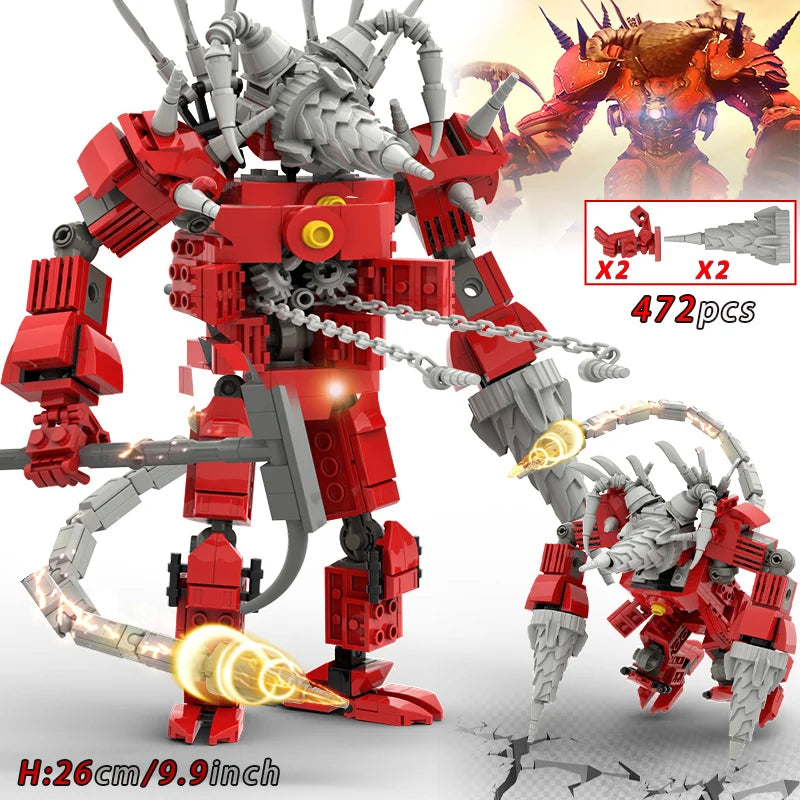 New Skibidi Toilete Building Block Titan Clock Man 2.0 TVman Speakerman Drill Man Bricks Model Toys for Kid Birthday Easter Gift