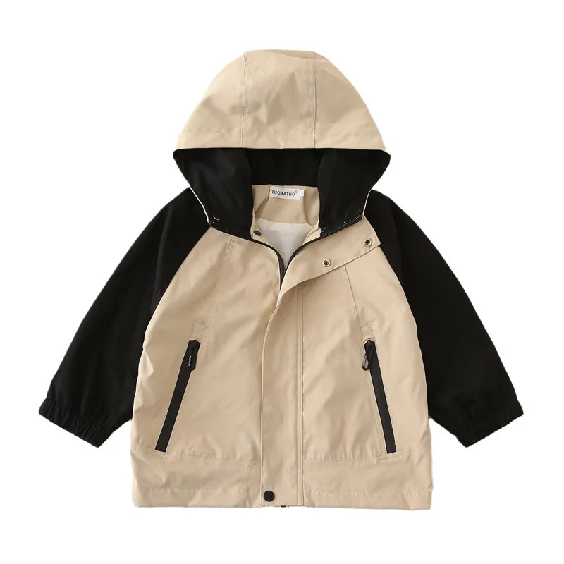 Autumn 2024 New Famliy Outdoor Clothes Fashion Korean Style Dad Mom and Daughter Son Matching Tops Zip Jacket Cargo Pants Outfit