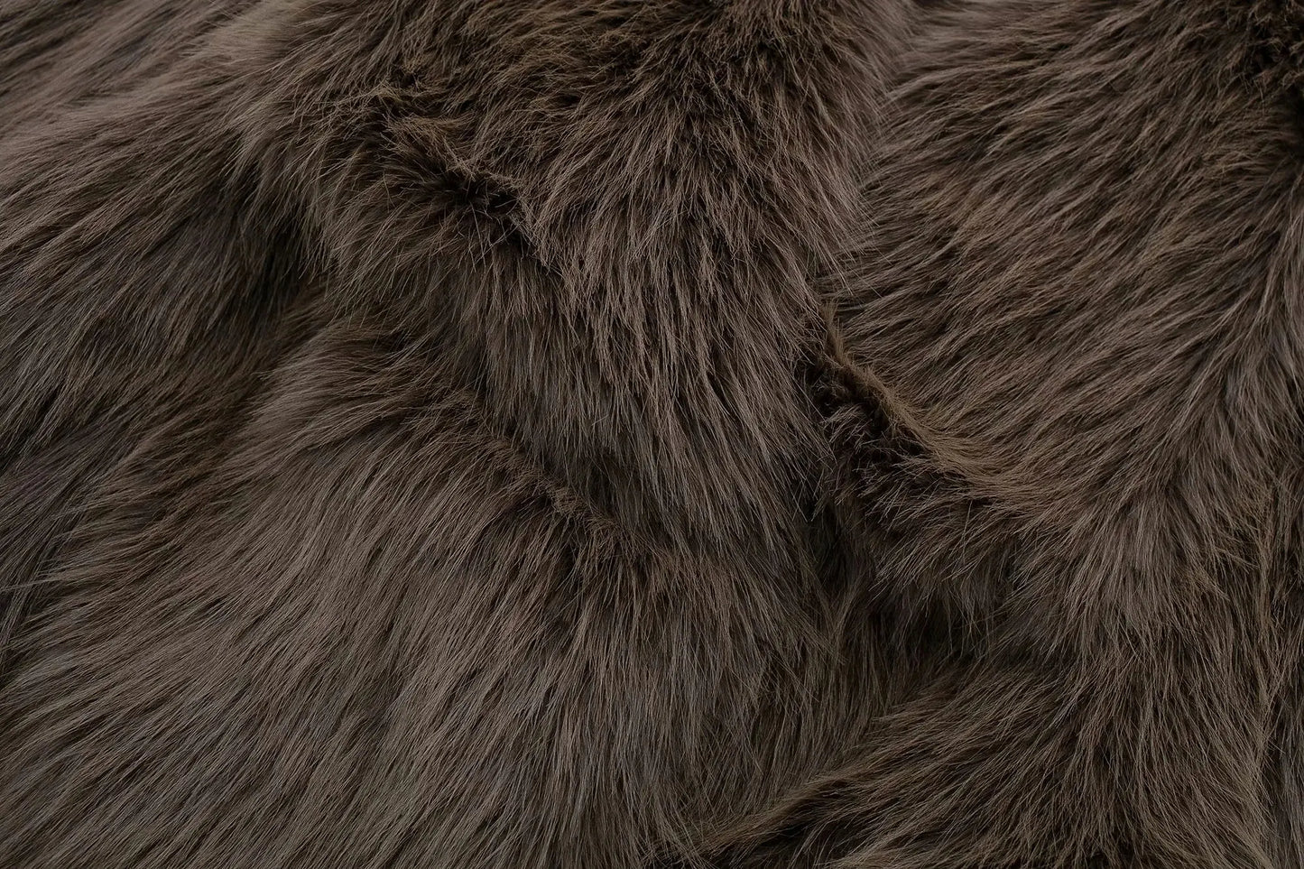 HH 2025 Winter Coats For Women Fashion New Faux Fur Long Sleeves Loose Coat Female Versatile High Street Women's Cardigan