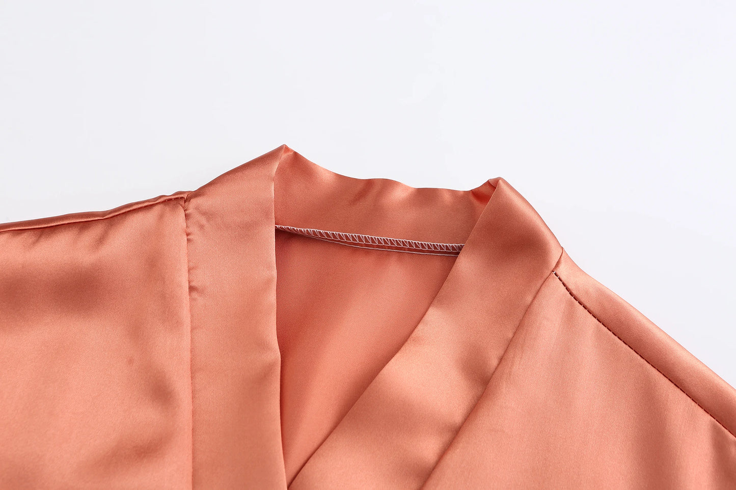 New Bathrobe Bride Satin-Silk Robe Women Bridal Party Sister Team Mother Shower Gift Bridesmaid Wedding Short Robes