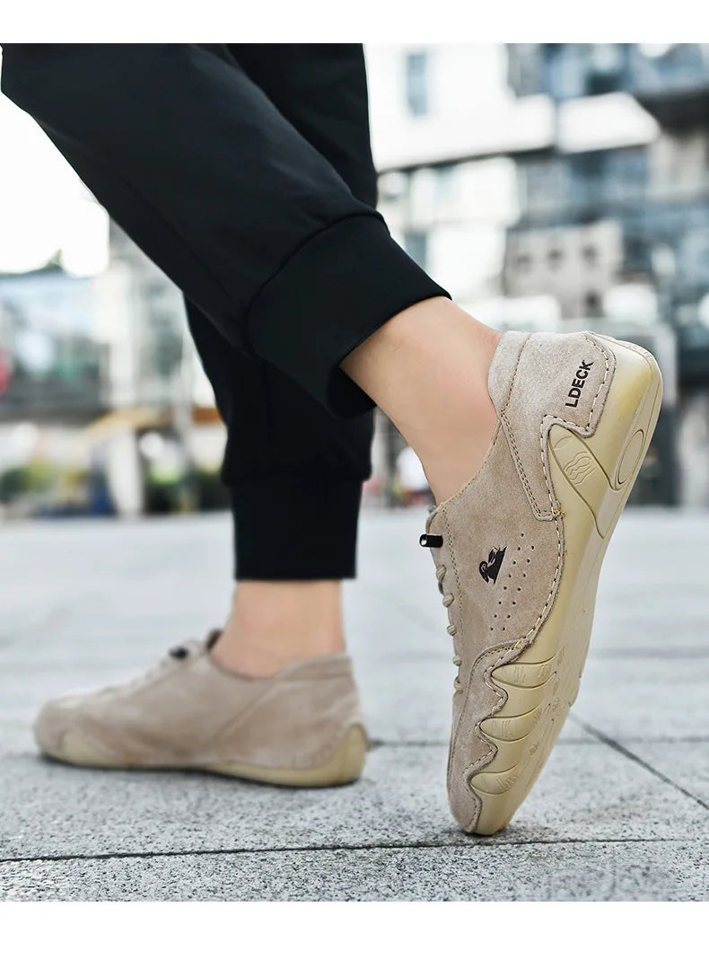 Men Casual Sneakers 2023 New In Ankle Boots Lace Up Males Shoes Fashion High Quality Loafers Men Luxury Casual Shoes Mocasines