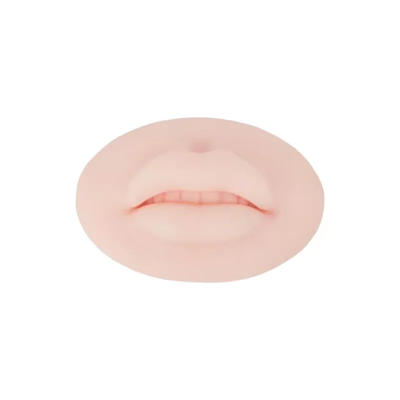 5D Silicone Tattoo Practice Fake Lips Silicone Realistic Lips Practice Module For Microblading Semi Permanent Make Up Supplies