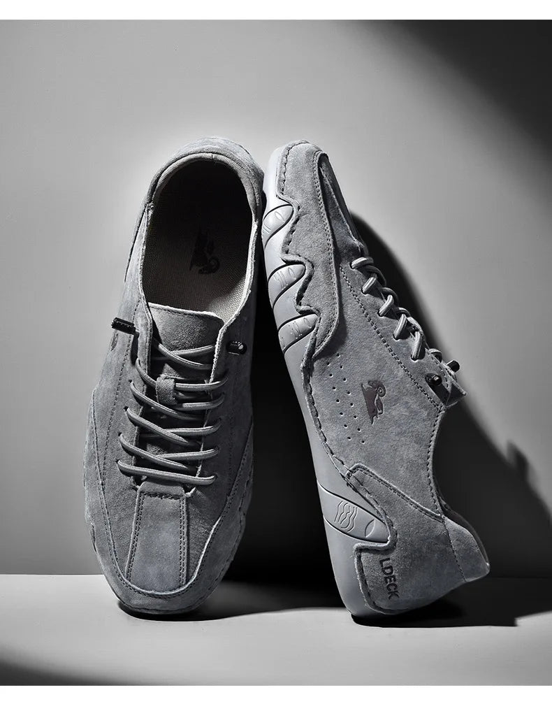 Men Casual Sneakers 2023 New In Ankle Boots Lace Up Males Shoes Fashion High Quality Loafers Men Luxury Casual Shoes Mocasines