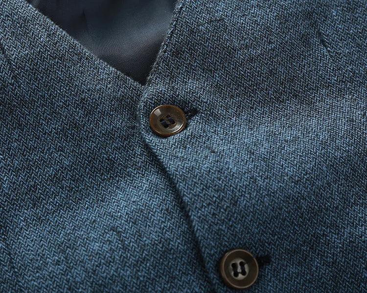 2-7Years Kids Boy Clothes Gentleman Vest Shirt Pant 3Pcs Set Children Baby Outfits Children Boys Wedding Party Costume A087