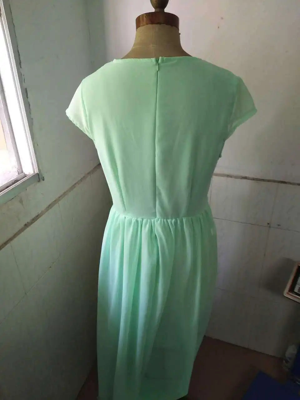 Elegant bodycon sexy Women's dress for women 2022 summer short sleeve chiffon boho party dresses woman robe femme ladies