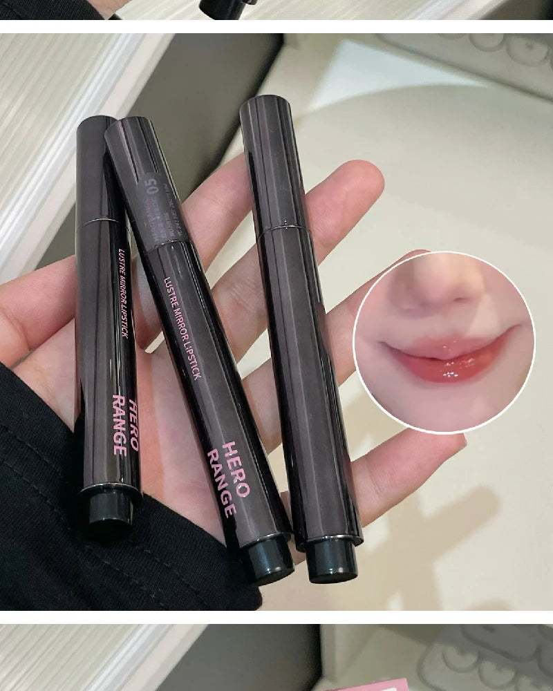 Mirror Lipstick Has A Smooth Texture Rich Color And Film Forming That Won't Dry Out Or Get Stuck Moisturizing And Pouty Lips