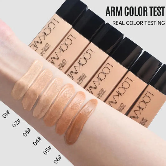 Concealer Waterproof Liquid Foundation For A Long Time Non-Irritating Natural & Even Matte Finish Perfect Nude Makeup