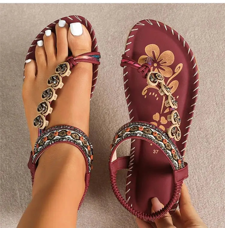 Shoes Sandals Women Summer Non-Slip Women Shoe Open Toe Sandals Ladies Wedge Women's Shoes Elegant Female Footwear Women Sandal