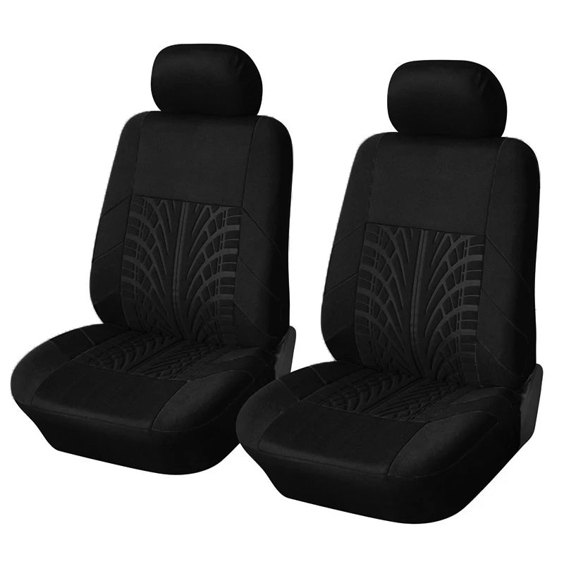 2/5PCS Car Seat Covers Set Universal Fit Most Car Covers with Tire Detail  Suitable for Independent Seat Covers Protecting seats