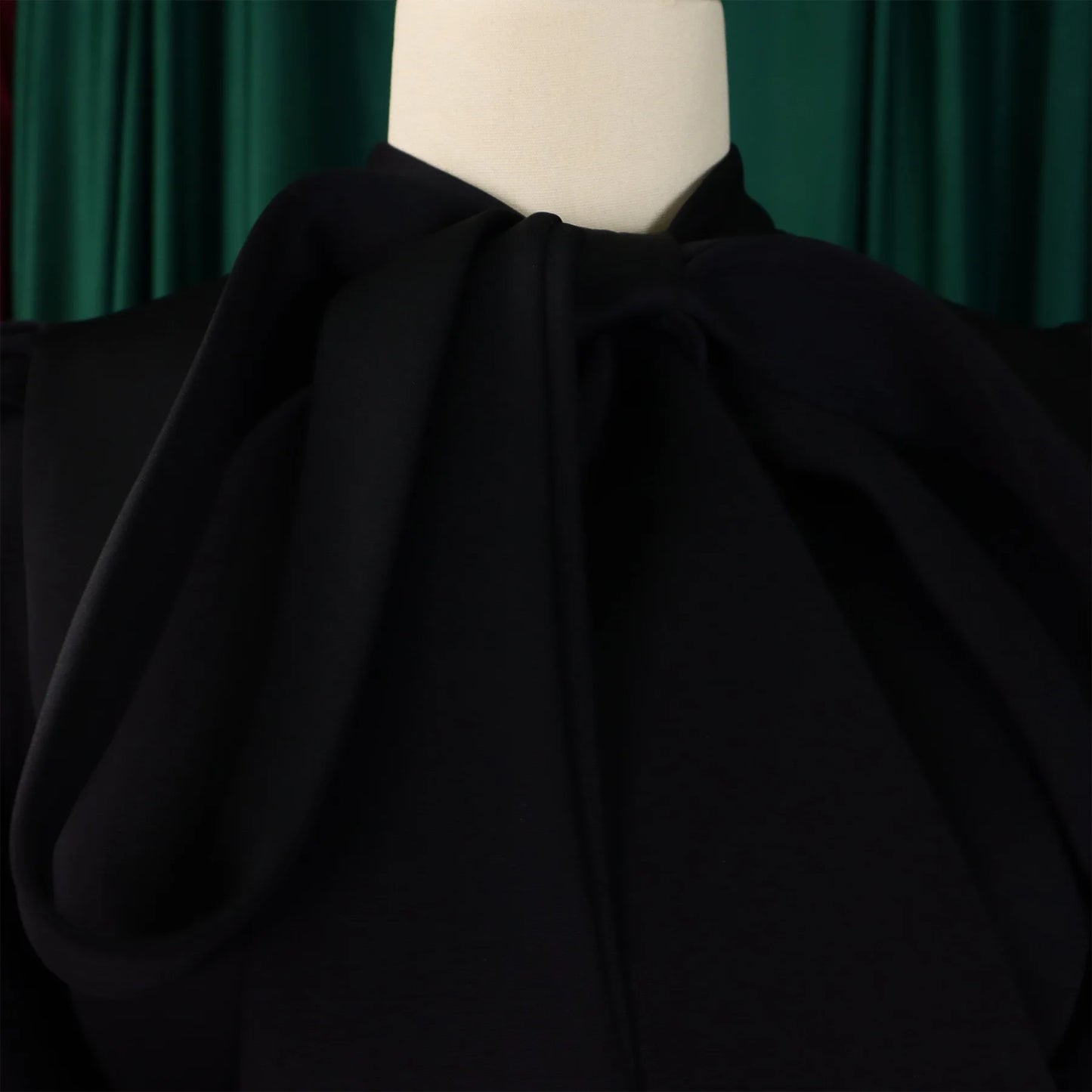 Elegant Party Dresses for Woman 2024 Luxury Bow Collar Short Sleeve High Waisted A Line Pleated Ankle Length Birthday Party Robe