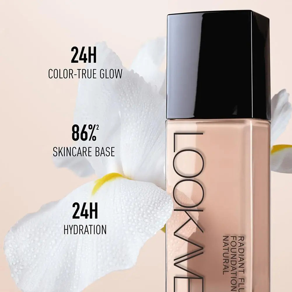 Concealer Waterproof Liquid Foundation For A Long Time Non-Irritating Natural & Even Matte Finish Perfect Nude Makeup
