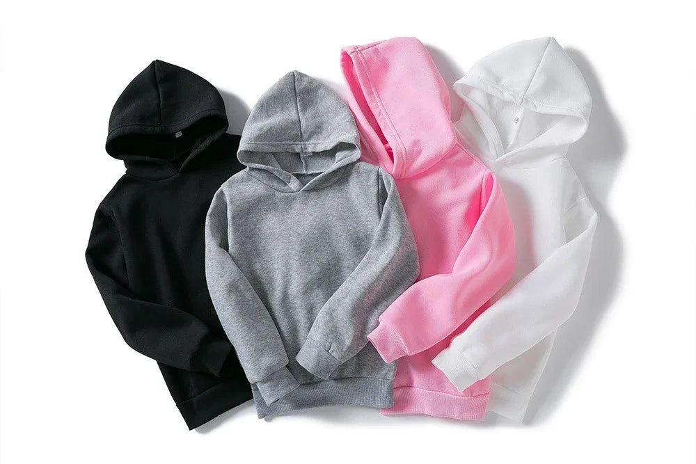 Children Kids Casual  Long Sleeve Hoodie Pullover Sweatshirt Tracksuit Jogger Sweatpants Unisex Sweatsuit Set