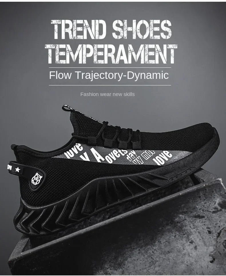 Tênis de corrida leves e respiráveis para homens, tênis multiuso para adolescentes