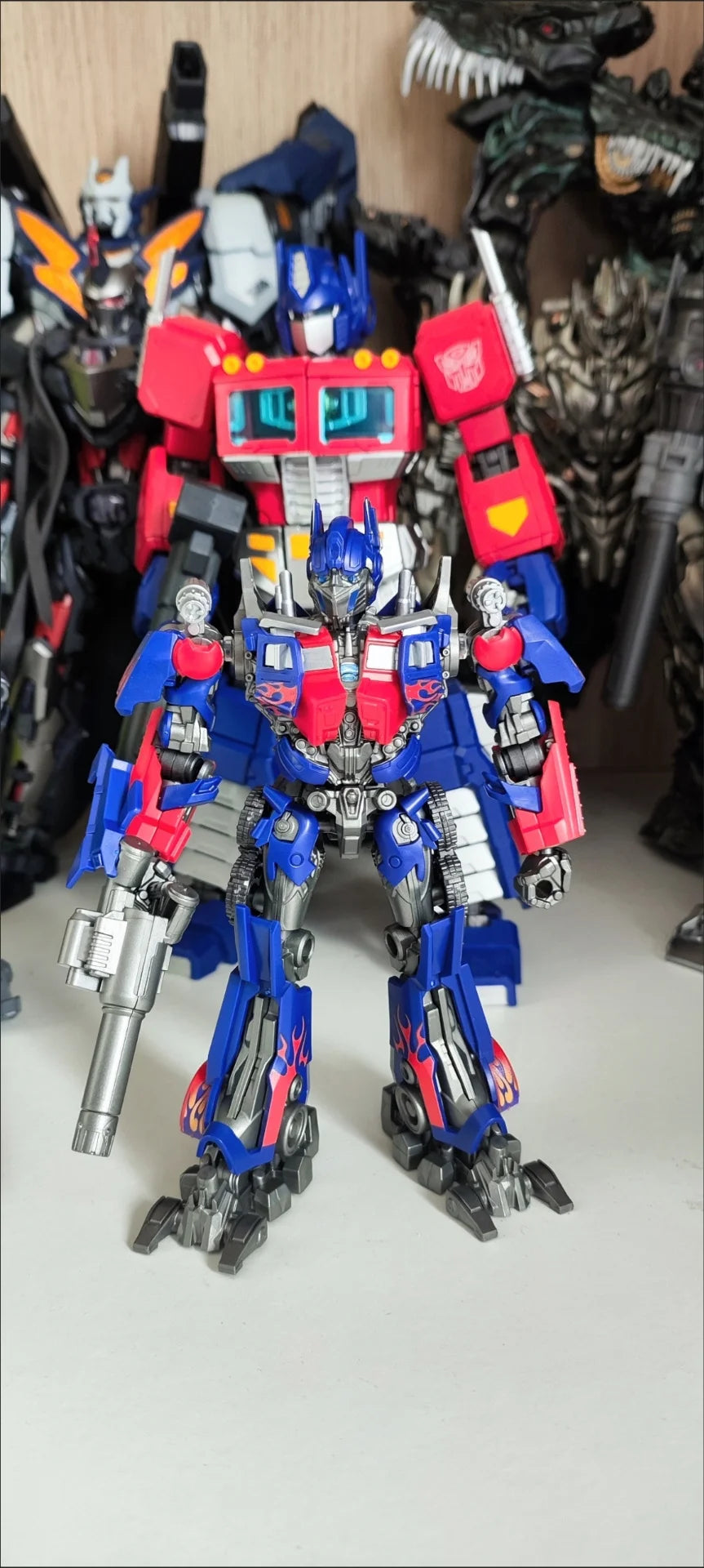 Blokees Transformers 2007 Optimus Prime Megatron Assembles Movable Model Classic Toys Christmas Gifts Model Toy