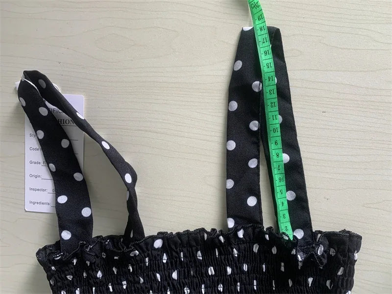 robe femme Summer Polka Dot Womens Dresses Elegant Square Neck Sleeveless Chiffon Long Dress Super Discount vestidos para mujer