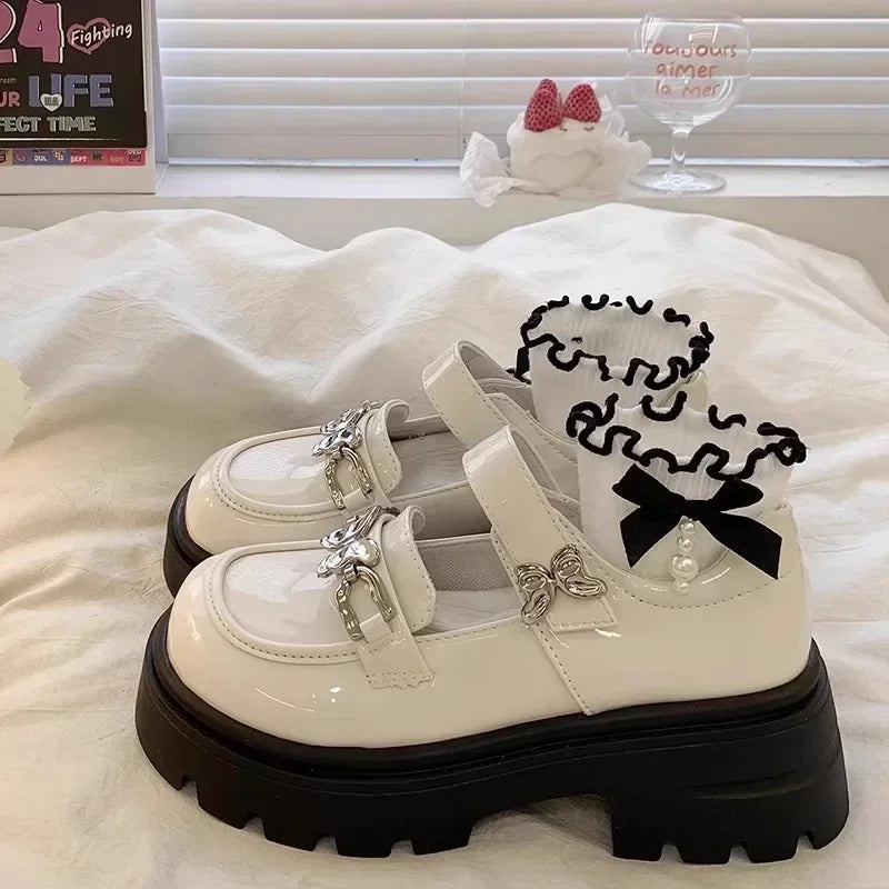 2024 Children Leather Shoes for Girls Autumn New Fashion Princess Soft Bottom Comfortable Casual Anti-slippery Versatile Shoes