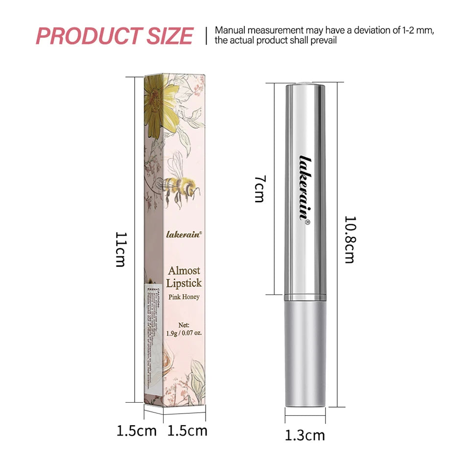 Long Lasting Moisturizing Black Honey Lipstick Natural Lip Plumper Makeup Lip Plumping Gloss Cosmetics Exfoliating for Lip