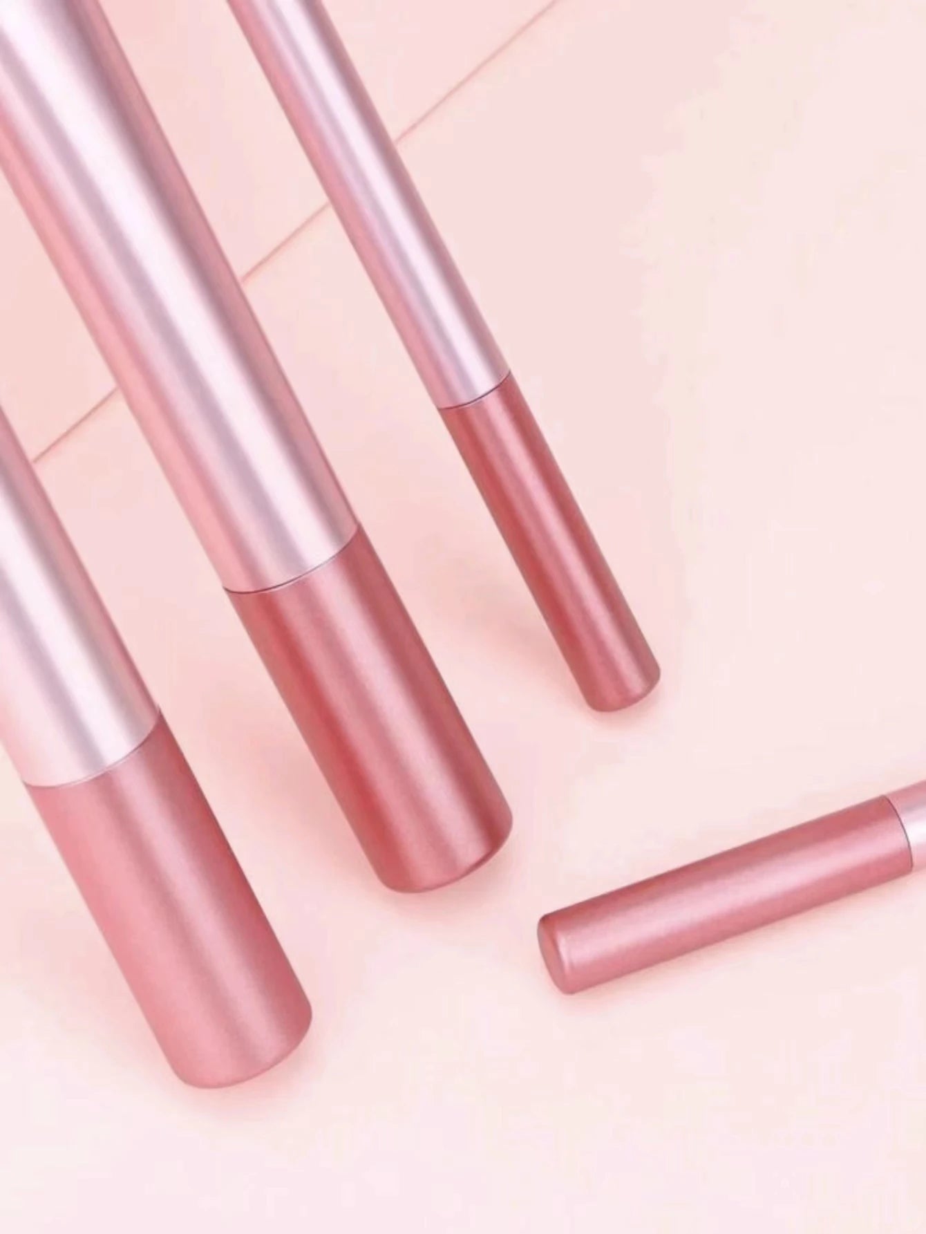 4 Makeup Brushes, Long Tube Makeup Brush Set, Multi-Color Makeup Brushes, Beauty Tools, Foundation Brush, Loose Powder Brush, Highlight Brush, Contour Brush, Eye Shadow Brush, Eye Makeup Brush, Concealer Brush, Blush Brush