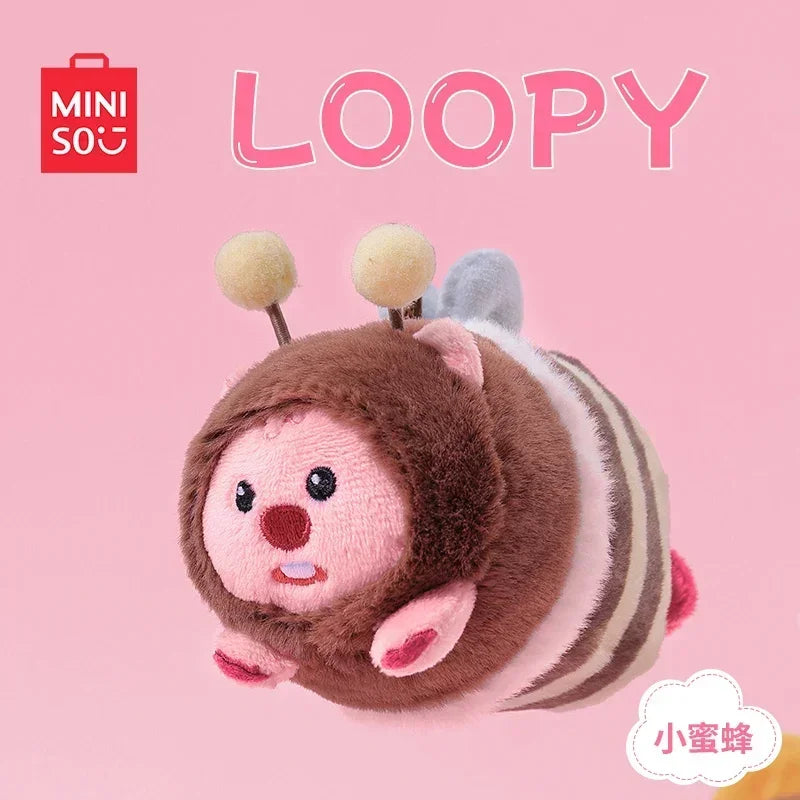 MINISO  LOOPY Series Doll Toys Children's Love Plush Doll Surprise Holiday Anniversary Room Decorations Pendant Ornament Gift
