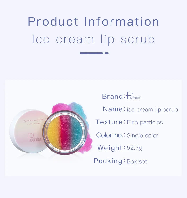 Lips Scrub Make Tender Lip Mask Makeup Exfoliating Exfoliation Gentle Moisturizing Conditioning Exfoliate Care Lips Balm Make-up