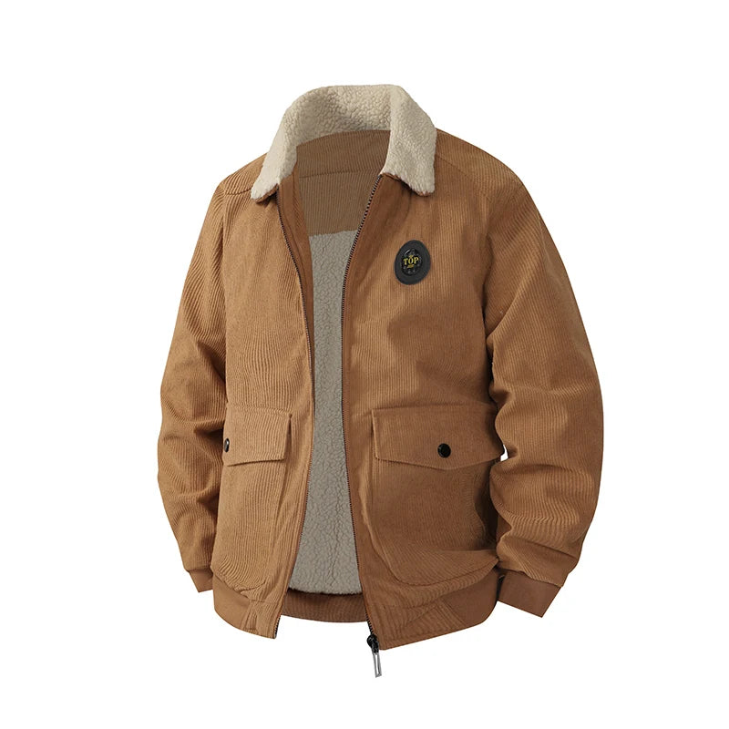 Winter Coat for Men Warm Lightweight Jackets Man Casual Fleeced Luxury Padding Clothing Fashion 2025 Deals Novelty In  Y2k style