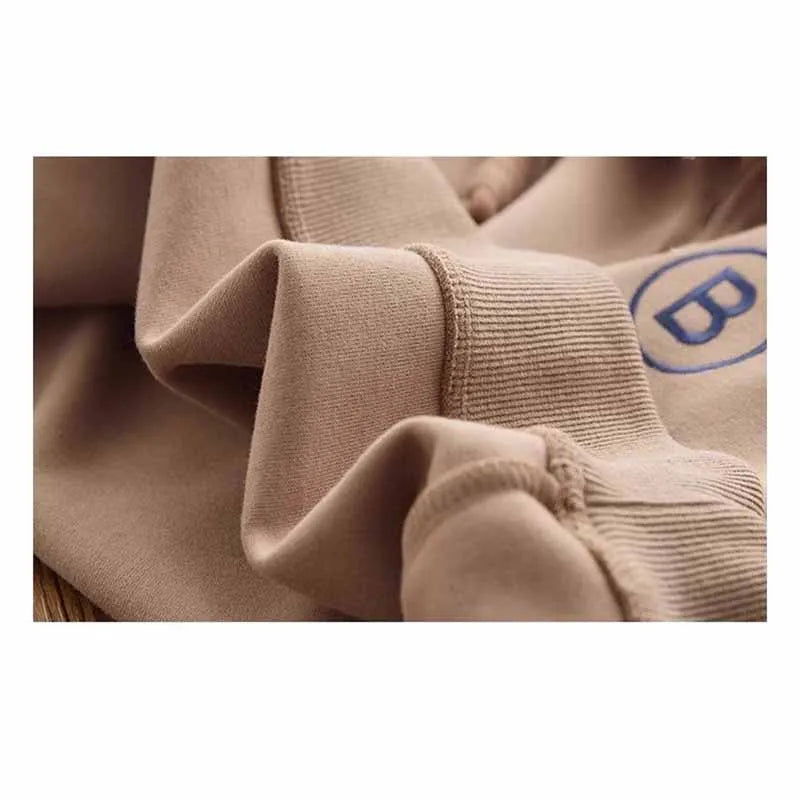 Children's Sweater Sports Sets Boys Stand-Up Collar Letter Suit Spring Autumn New Kids Loose Fashion Casual 2 Piece 4-14Y