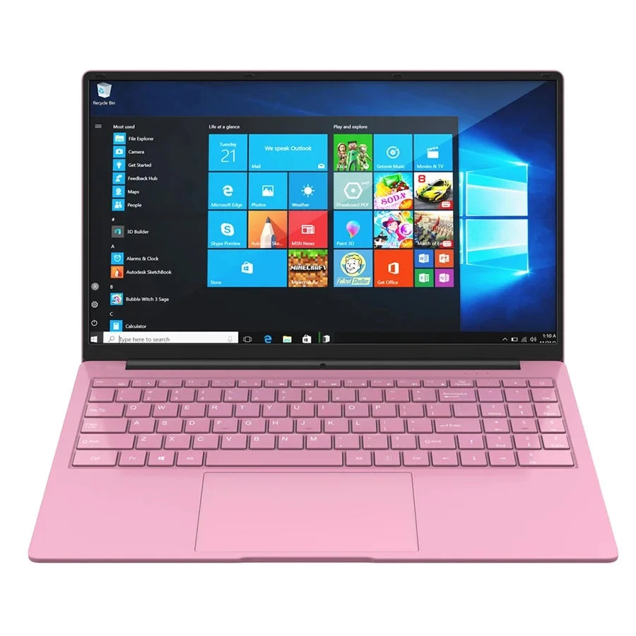 Laptop Intel N5095 15.6 Inch 32GB RAM 2TB SSD DDR4 Windows 11 Fingerprint Unlock Backlit Keypad HD Camera BT4.2 Computer PC