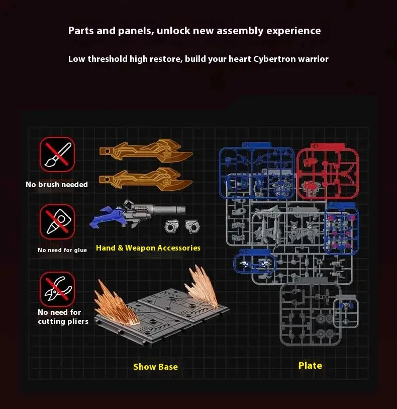 Blokees Transformers 2007 Optimus Prime Megatron Assembles Movable Model Classic Toys Christmas Gifts Model Toy