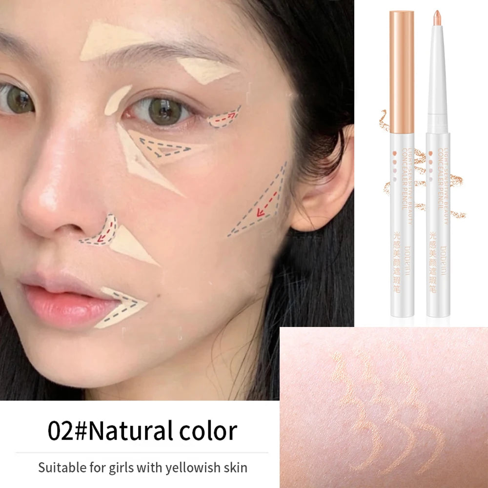Matte Concealer Pen Full Coverage Face Acne Marks Foundation Cream Lasting Waterproof Moisturizing Eyebrow Lip Contouring Makeup