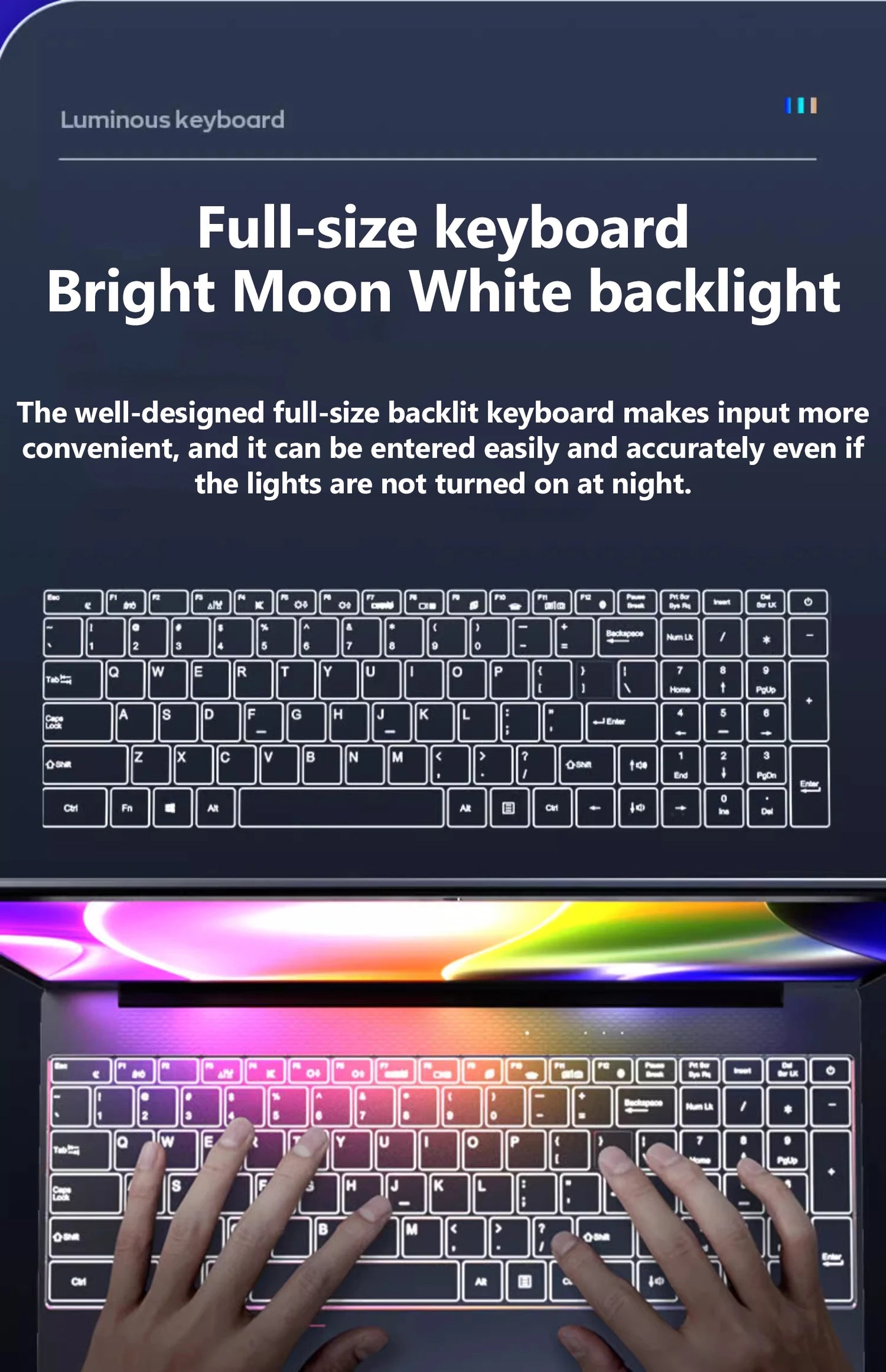 11th Gen Celeron N5095 Laptop - Win 10/11, 16GB 32GB RAM, 128GB - 2TB SSD. 2.4G/5.0G WiFi & Bluetooth, stylish pink keyboard.