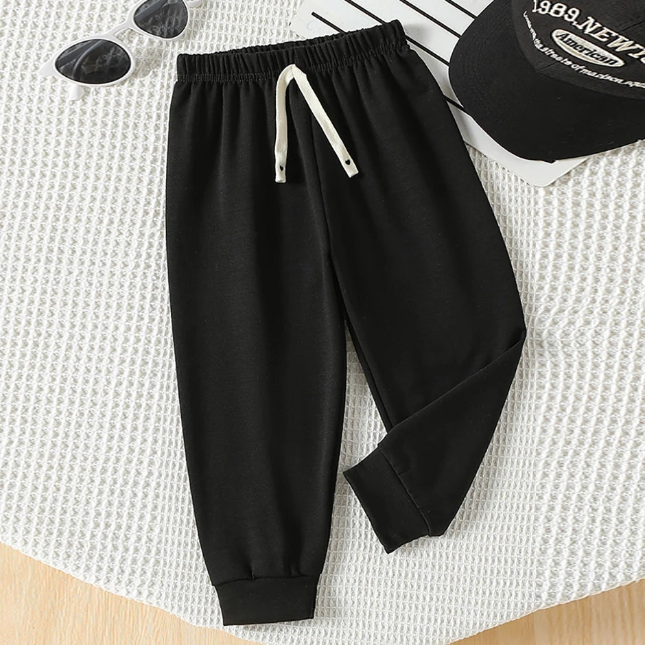 3/1 Piece Set Of Four Season Children's Sports Fashion Autumn Sweatpants For Boys And Girls Mixed With Multi Colored Harun Pants