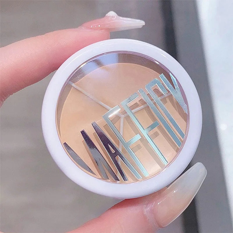Maffick 3-Color Concealer, Provides Covering Concealer and Moisturizing, Covering Concealer with Concealer Foundation, Non-Fitting Powder, Also Available for Dry Impaired. Is Waterproof