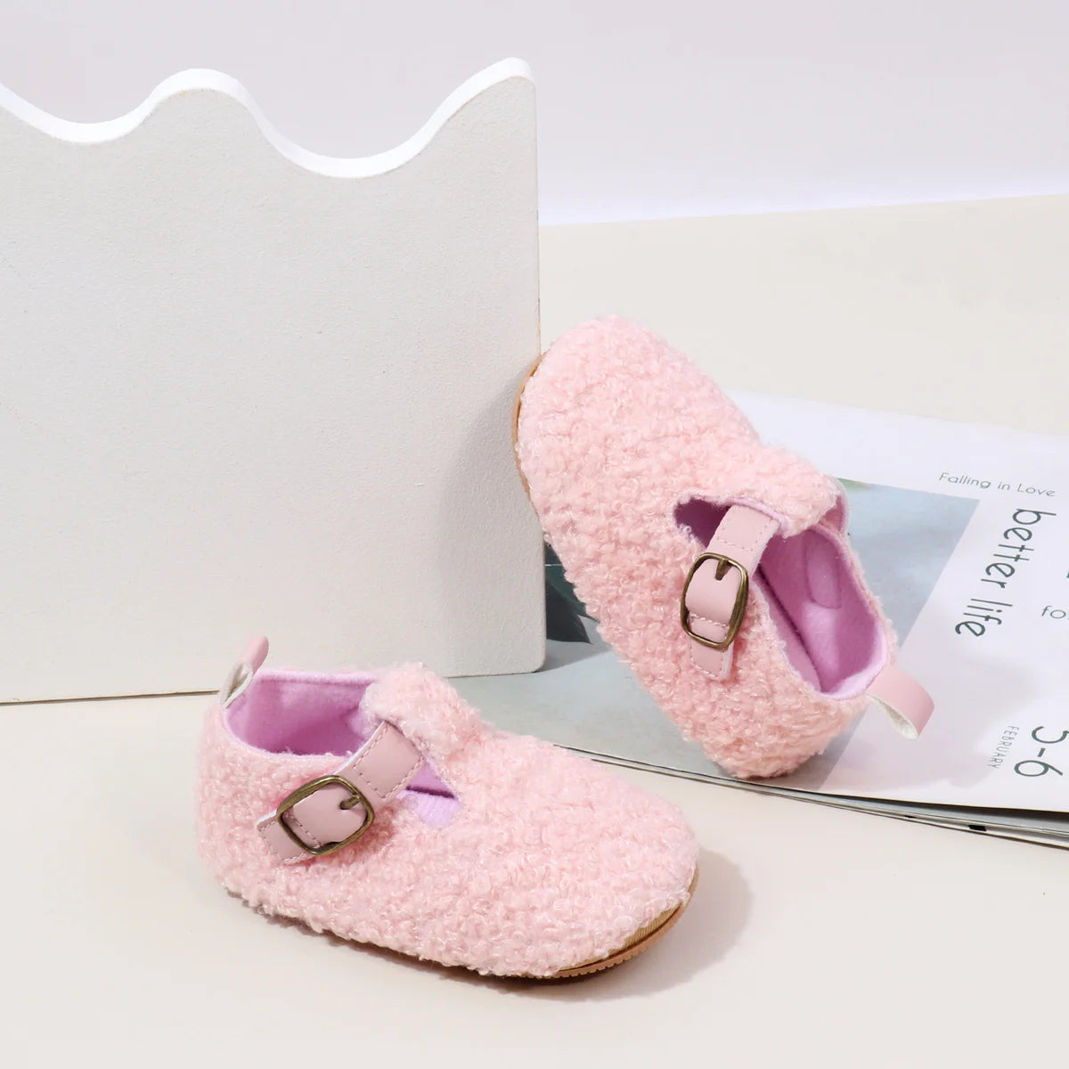 Winter Baby Girl and Boy Warm Non-slip Walking Shoes for Infants Cute Toddler Prewalkers High Quality Comfortable Shoes BMB4005