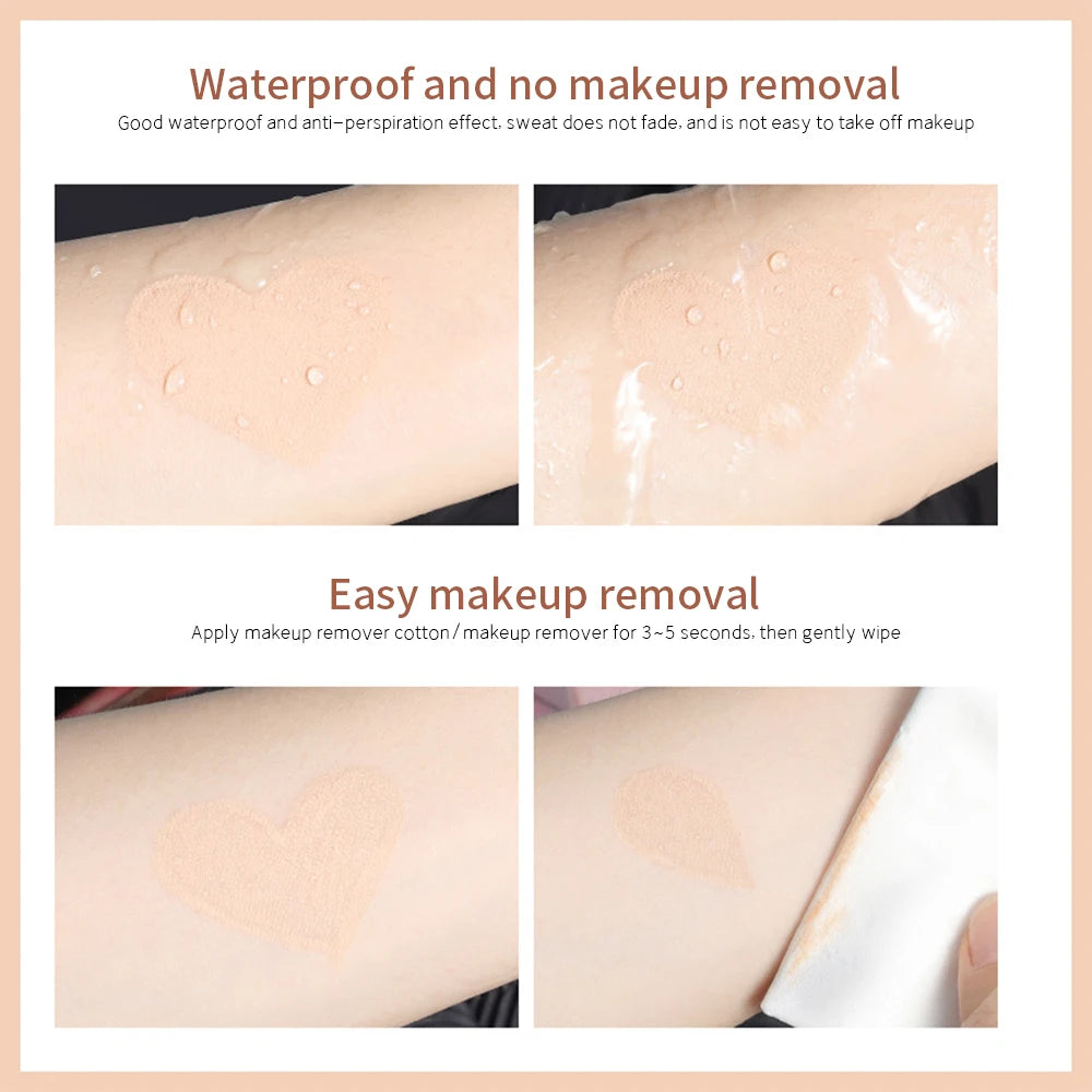 Matte Concealer Pen Full Coverage Face Acne Marks Foundation Cream Lasting Waterproof Moisturizing Eyebrow Lip Contouring Makeup