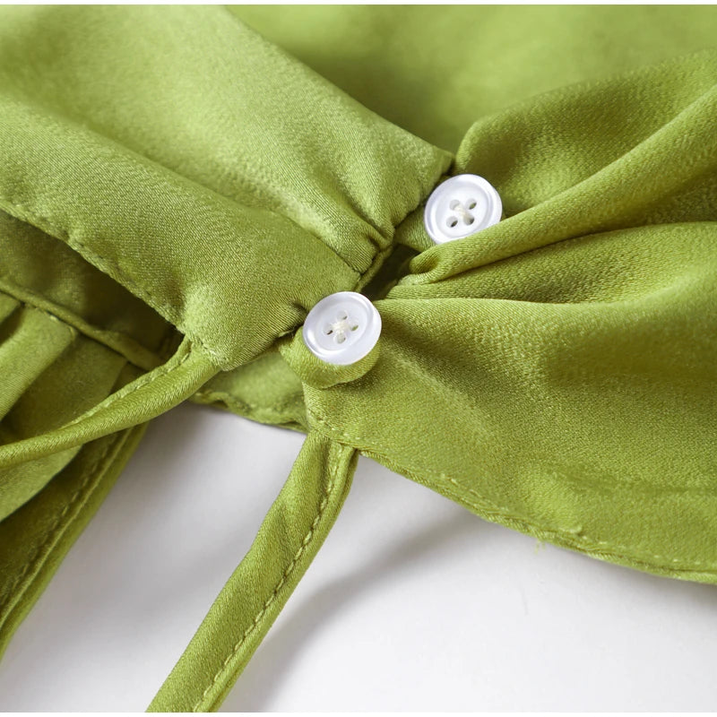 Sexy Satin Ribbon Party Dress Women Elegant Halter Backless Off Shoulder Sleeveless Female Dresses 2024 Summer Solid Robe Gown