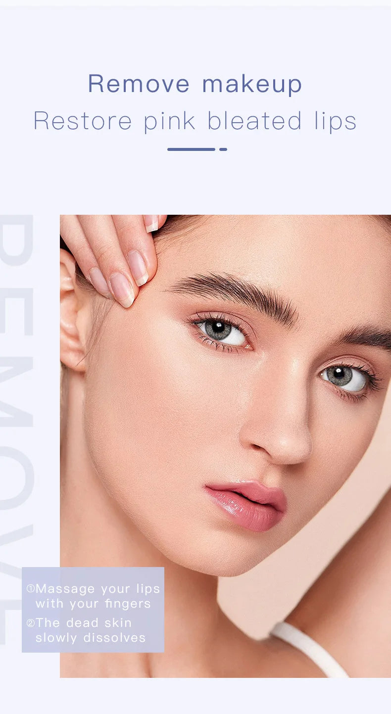 Lips Scrub Make Tender Lip Mask Makeup Exfoliating Exfoliation Gentle Moisturizing Conditioning Exfoliate Care Lips Balm Make-up