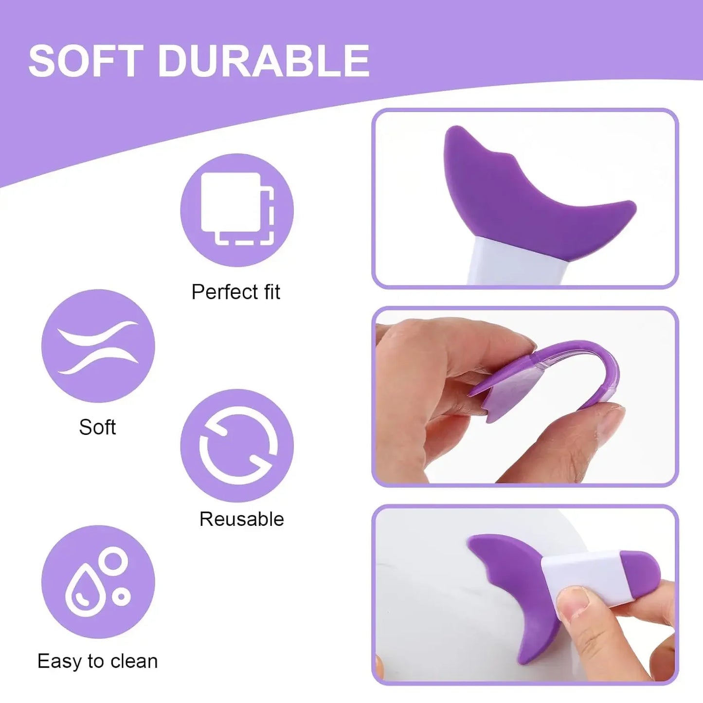 Wholesale 4PCS Eyeliner Stencils Set Reusable Silicone Eyeliner Tool Lash Guard Eye Lips Makeup Tool for Women  eyeliner stencil