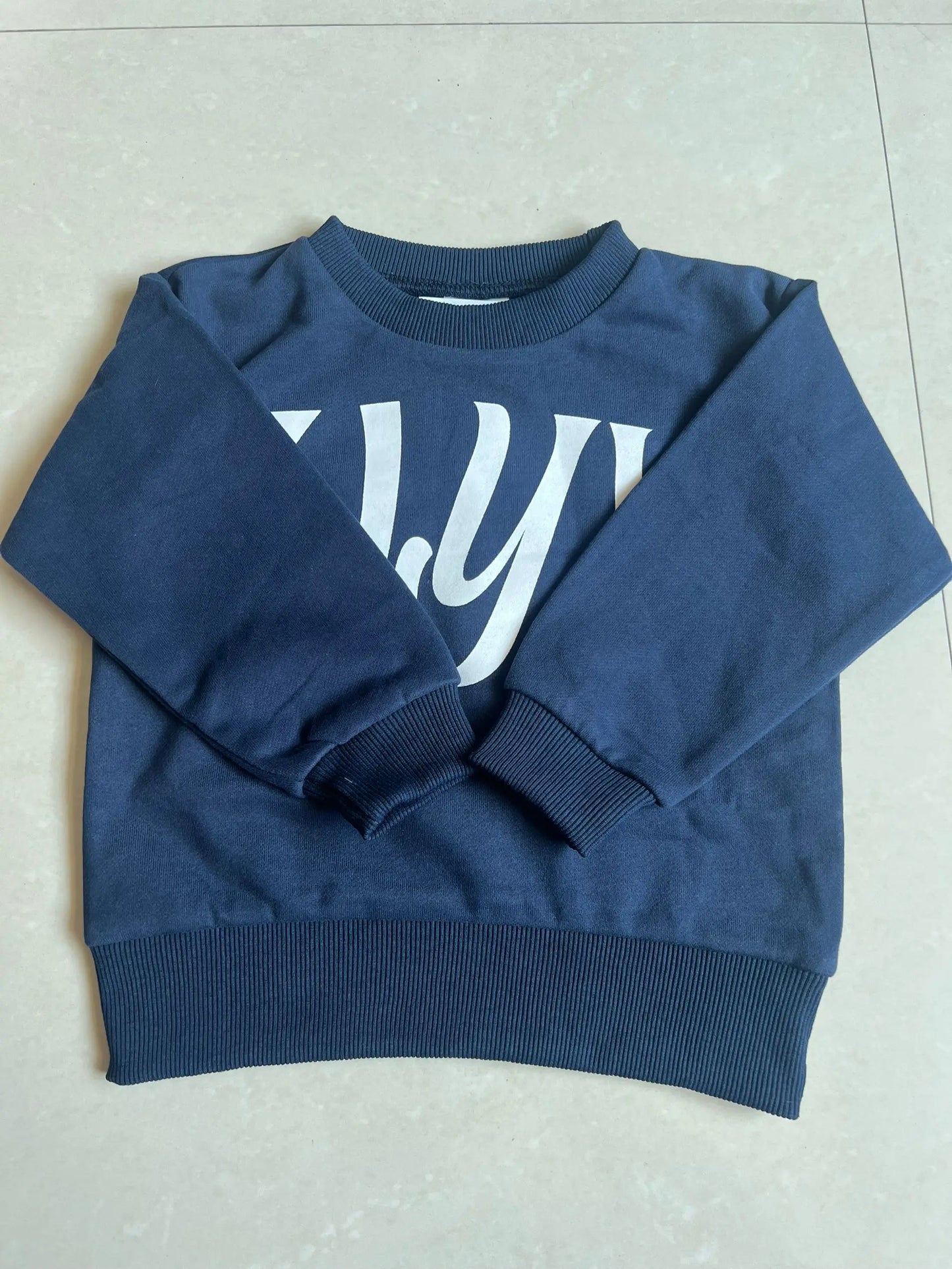 kids sweatshirts and pant clothing sets aw25  boys girls cute print sweaters outwear tops and skirts clothest set