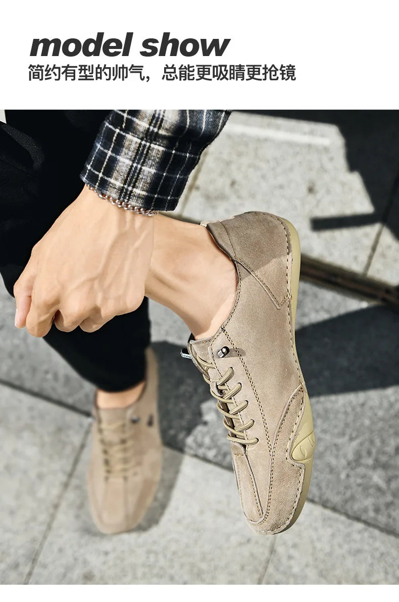 Men Casual Sneakers 2023 New In Ankle Boots Lace Up Males Shoes Fashion High Quality Loafers Men Luxury Casual Shoes Mocasines