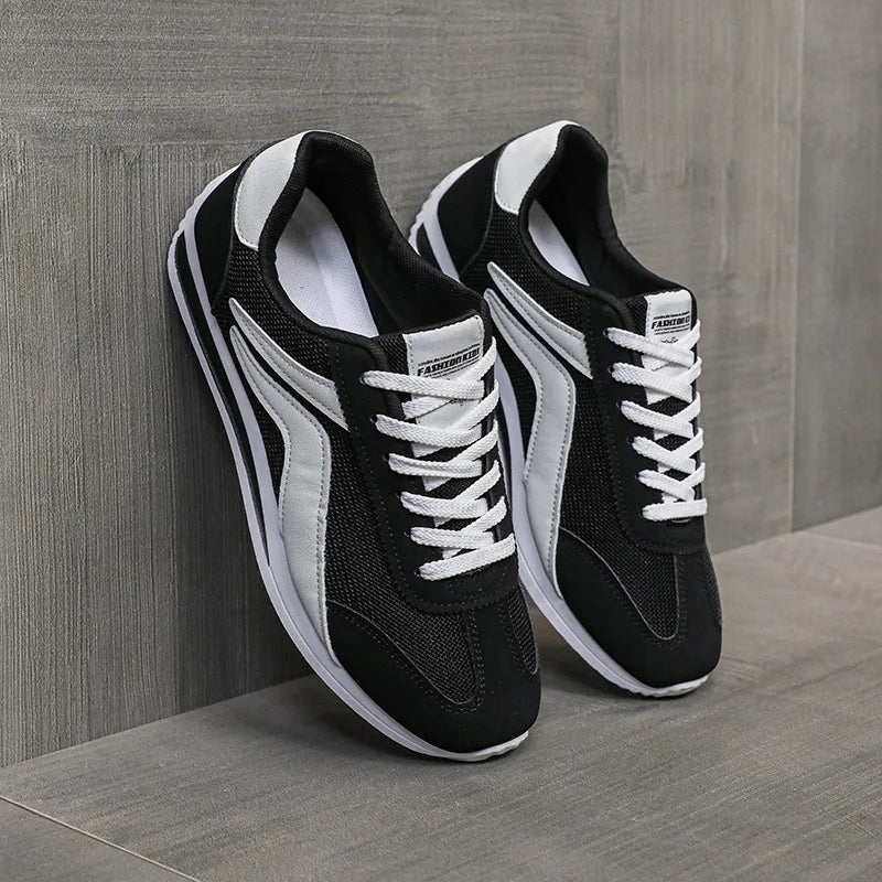 Men's Casual Shoes Sneakers 2025 Summer Male Breathable Mesh Anti-slip Outdoor Sports Leisure Shoes Soft Sole Running Shoe