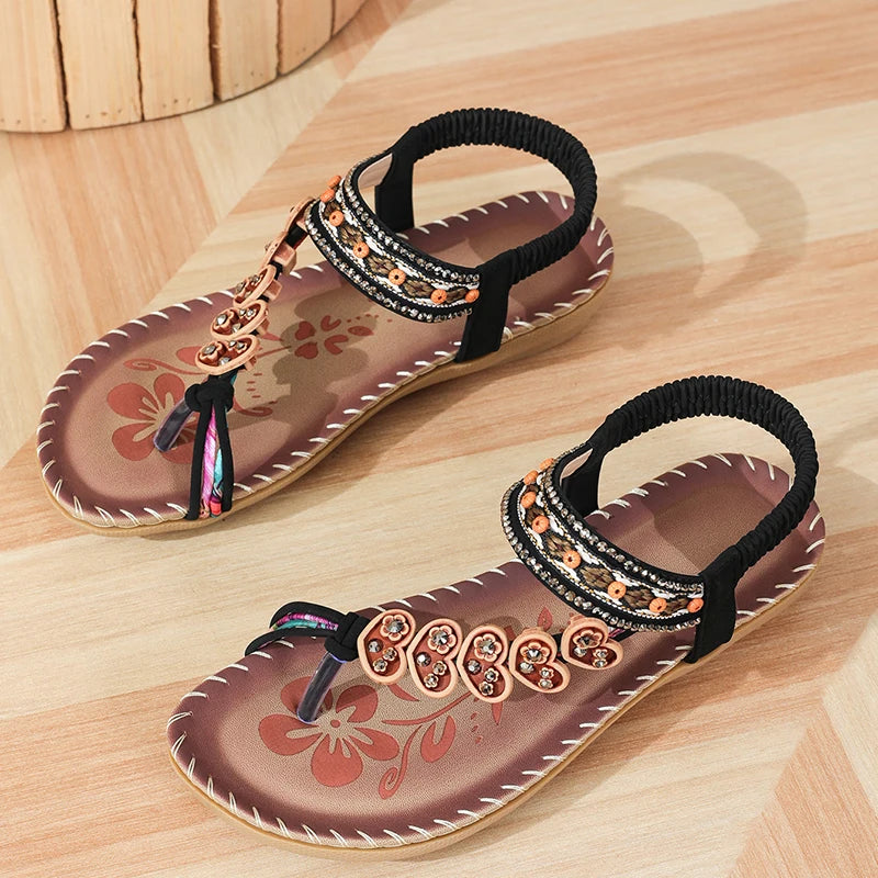 Shoes Sandals Women Summer Non-Slip Women Shoe Open Toe Sandals Ladies Wedge Women's Shoes Elegant Female Footwear Women Sandal