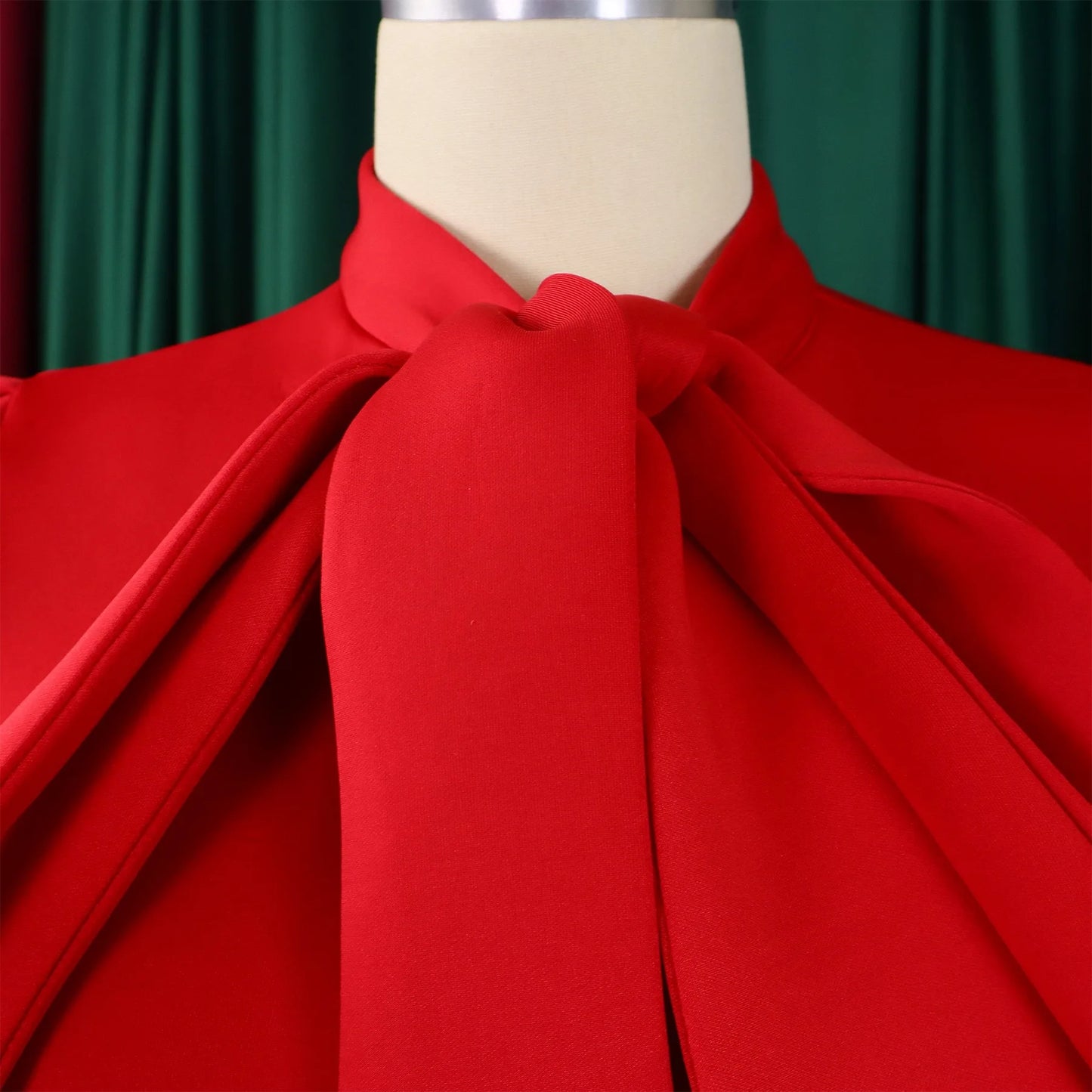 Elegant Party Dresses for Woman 2024 Luxury Bow Collar Short Sleeve High Waisted A Line Pleated Ankle Length Birthday Party Robe