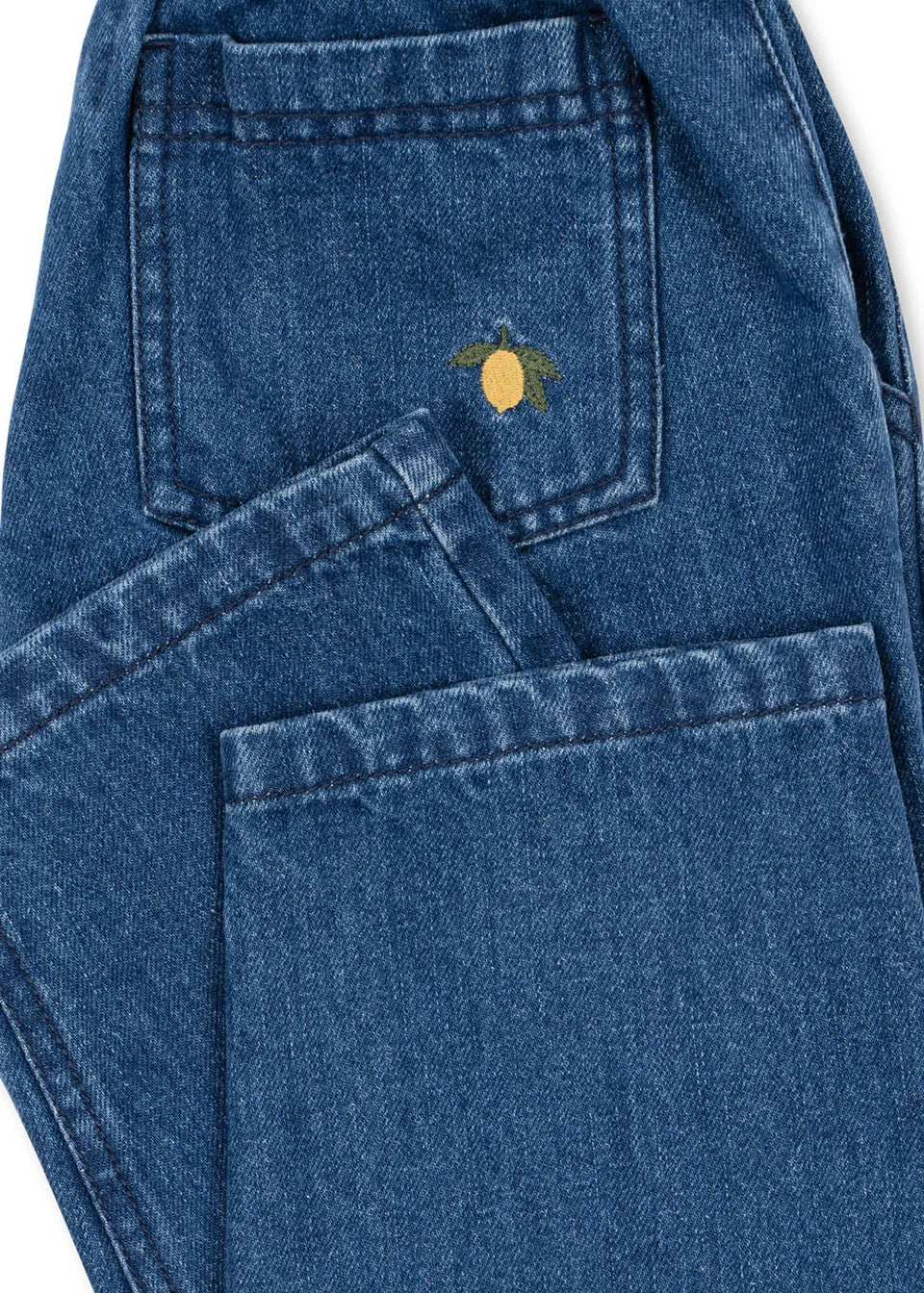 Spot 24 autumn/winter children's denim jacket pants set girls' denim overalls white shirt