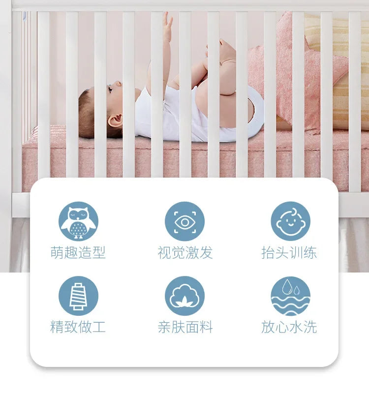 Baby Crib Mobiles Rattles Music Educational Toys Bed Bell Carousel for Cots Infant Baby Toys 0-12 Months for Newborns Gifts New