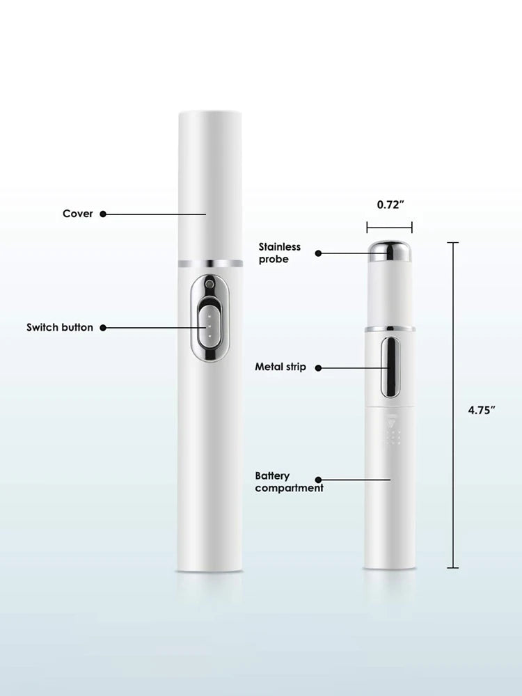 Facial Beauty Device Eye Massager Blue Light Black Eye Circles Facial Care Tool Lightening Texture Maintaining Eye Bags