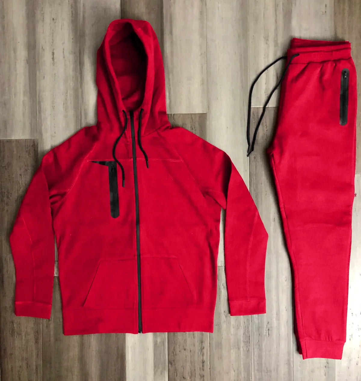 Euramerican Sports Fitness Suit Men's Spring And Autumn Large Size Youth Mountaineering Outdoor Leisure Sports Suit